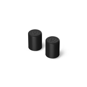 Black Bru Mate Magnetic Straw Cover 2-Pack | AU_BRU91085
