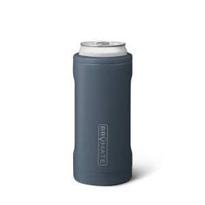 Deep Grey Blue Bru Mate Hopsulator Slim 12oz Slim Cans | AU_BRU72411