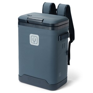 Deep Grey Blue Bru Mate MagPack 24-Can Backpack Soft Cooler | AU_BRU54428
