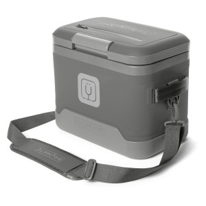 Deep Grey Bru Mate MagPack 12-Can Shoulder Sling Soft Cooler | AU_BRU91484