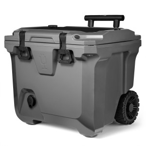 Grey Bru Mate BrüTank 35-Quart Rolling Cooler | AU_BRU27671