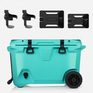 Light Turquoise Bru Mate BrüTank Double Drink Holder Bundle | AU_BRU14460