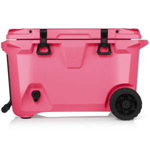 Pink Bru Mate BrüTank 55-Quart Rolling Cooler | AU_BRU77181