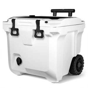 White Bru Mate BrüTank 35-Quart Rolling Cooler | AU_BRU12764
