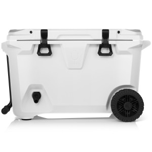 White Bru Mate BrüTank 55-Quart Rolling Cooler | AU_BRU38343