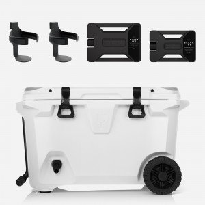 White Bru Mate BrüTank Double Drink Holder Bundle | AU_BRU56522
